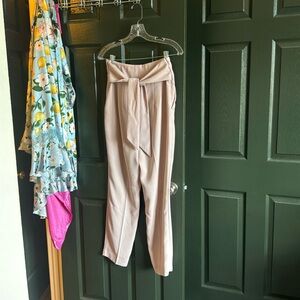 High waist dress pant